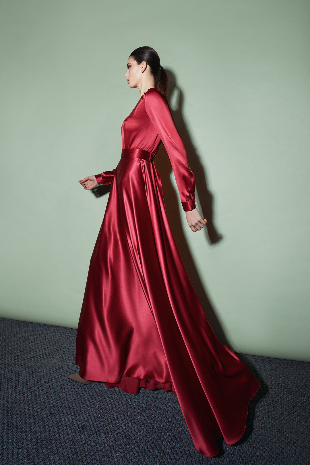 Abito in seta satin