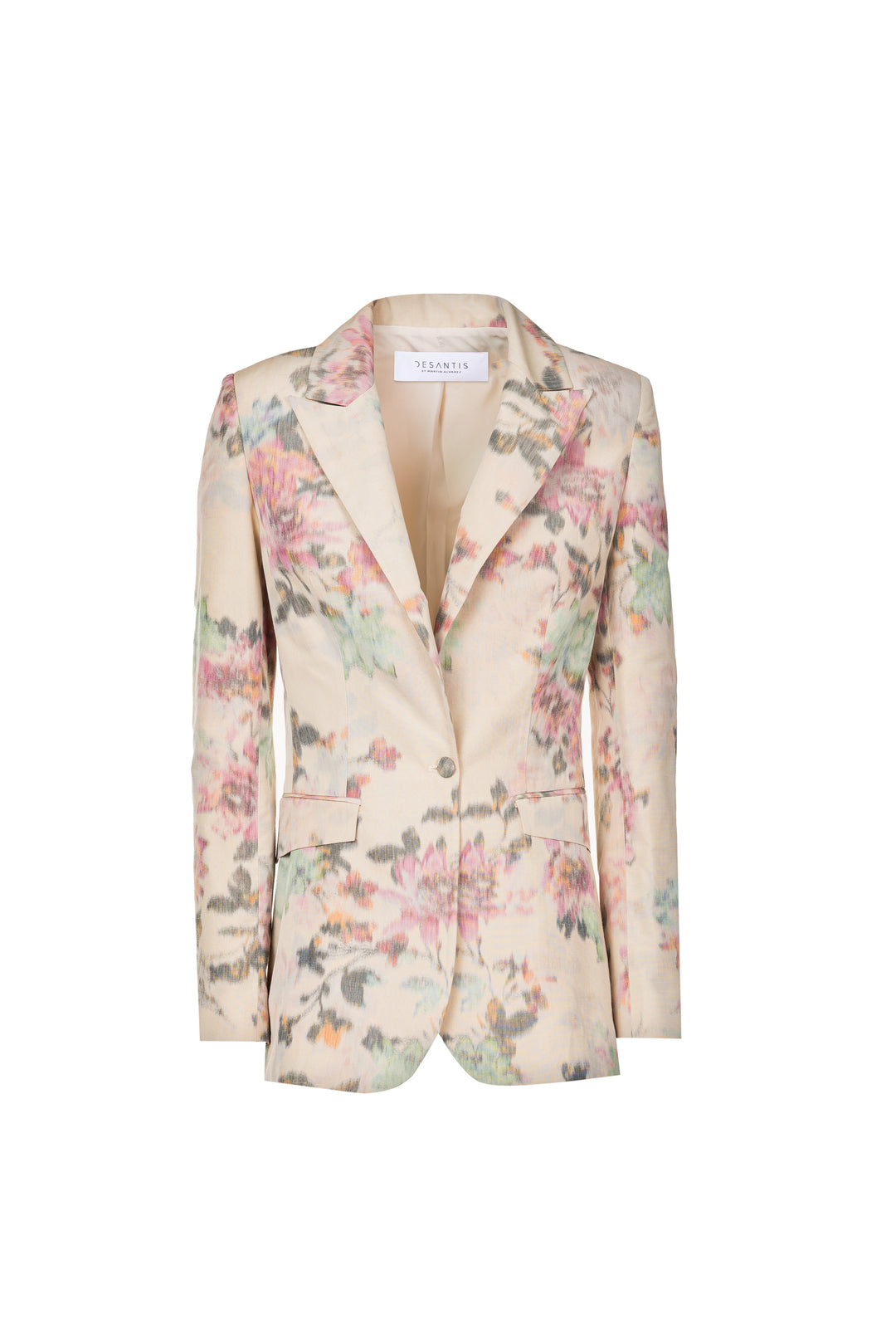 Giacca in chine multicolor