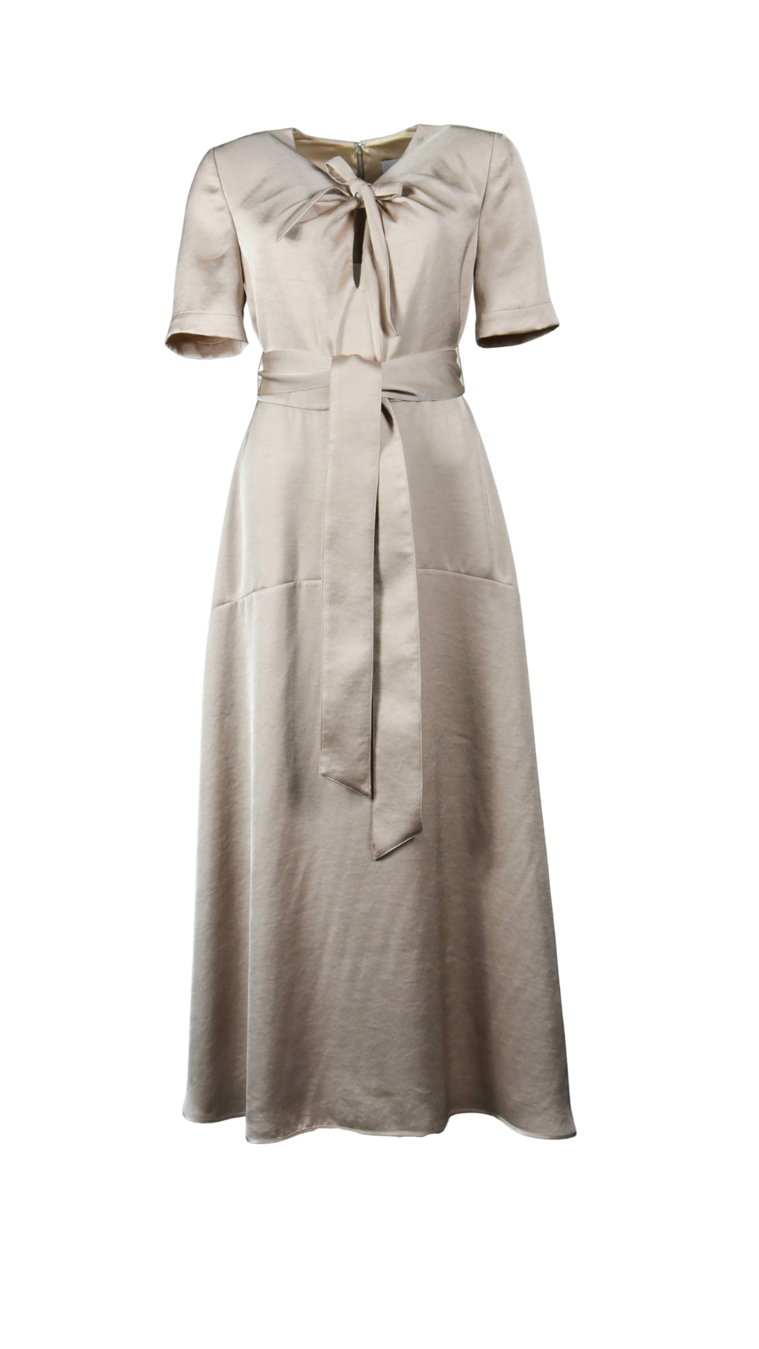 Long Dress With Gathering