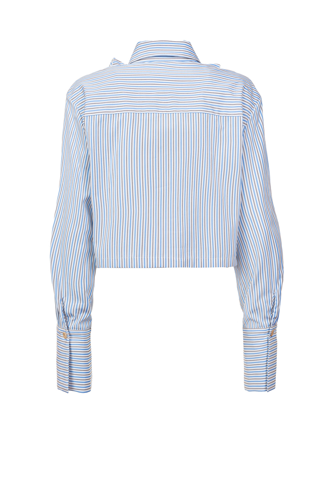 Light Blue Striped Cotton Shirt