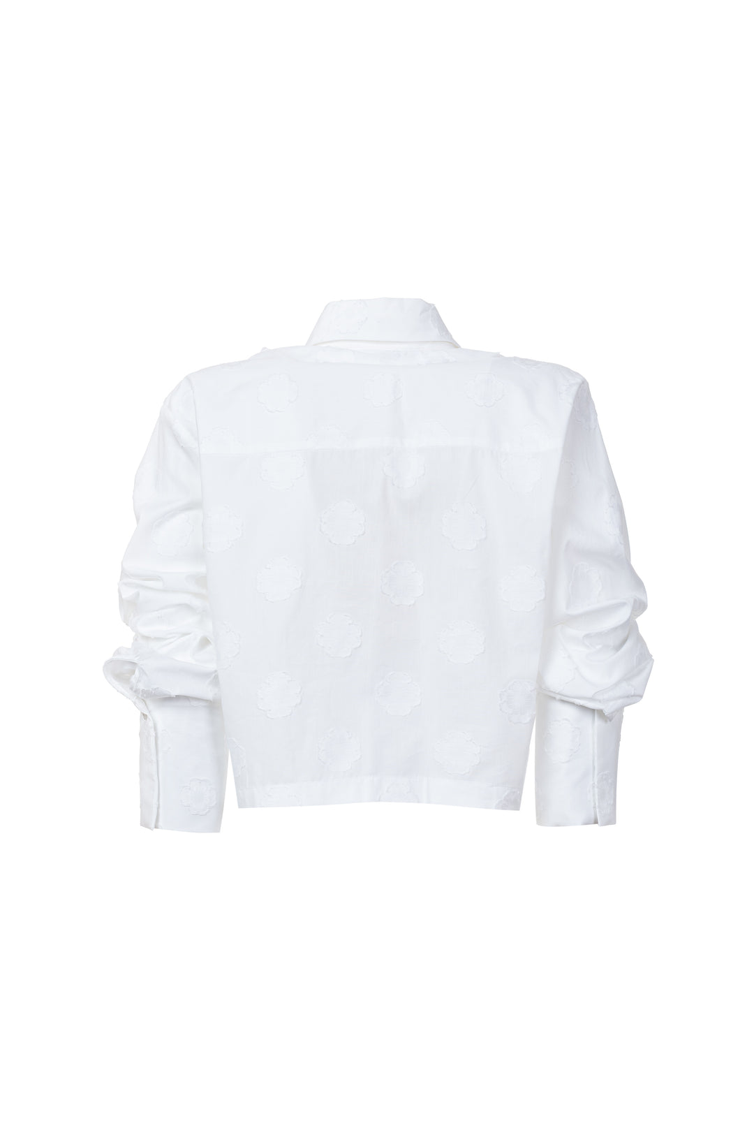 Cotton Shirt with Decorative Detailing