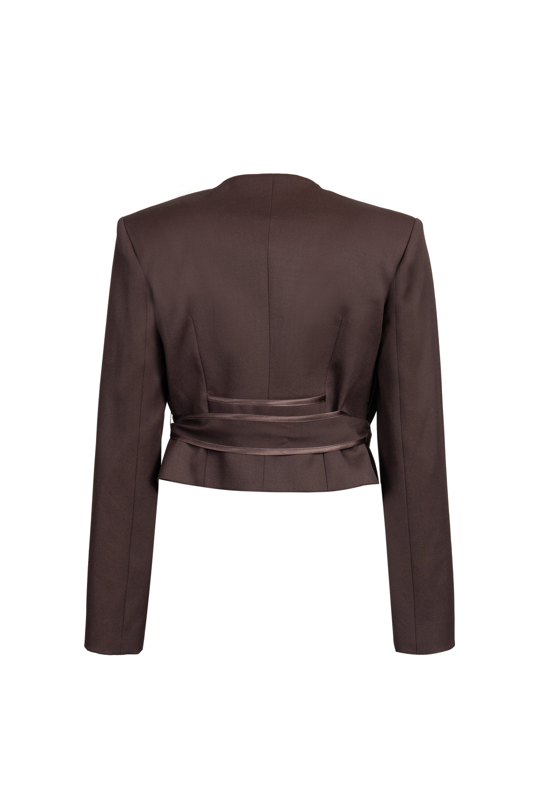 Belted Virgin Wool Jacket