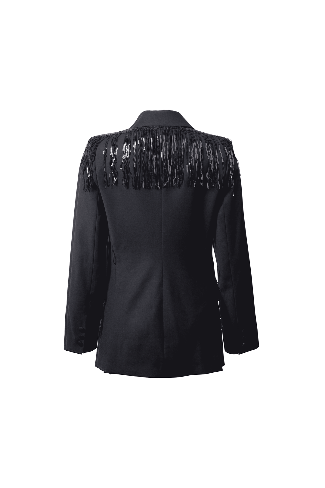 Fringed Tailored Blazer