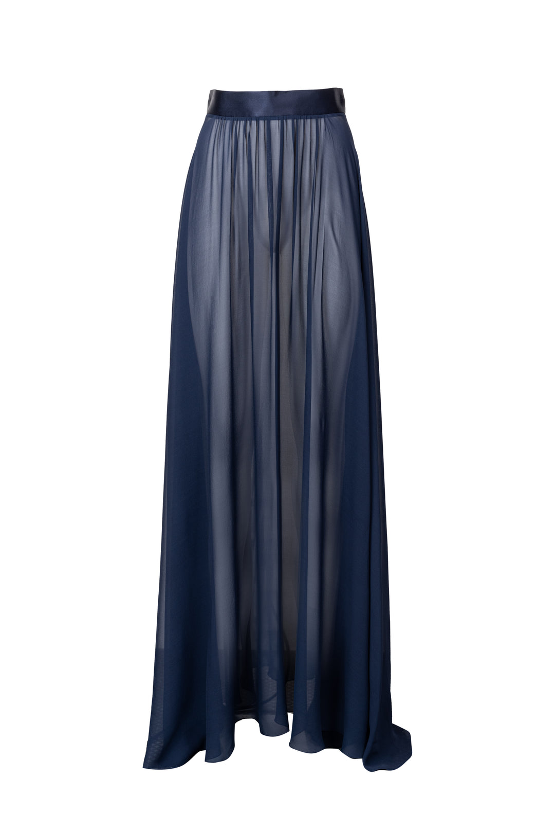Silk Skirt with Belt