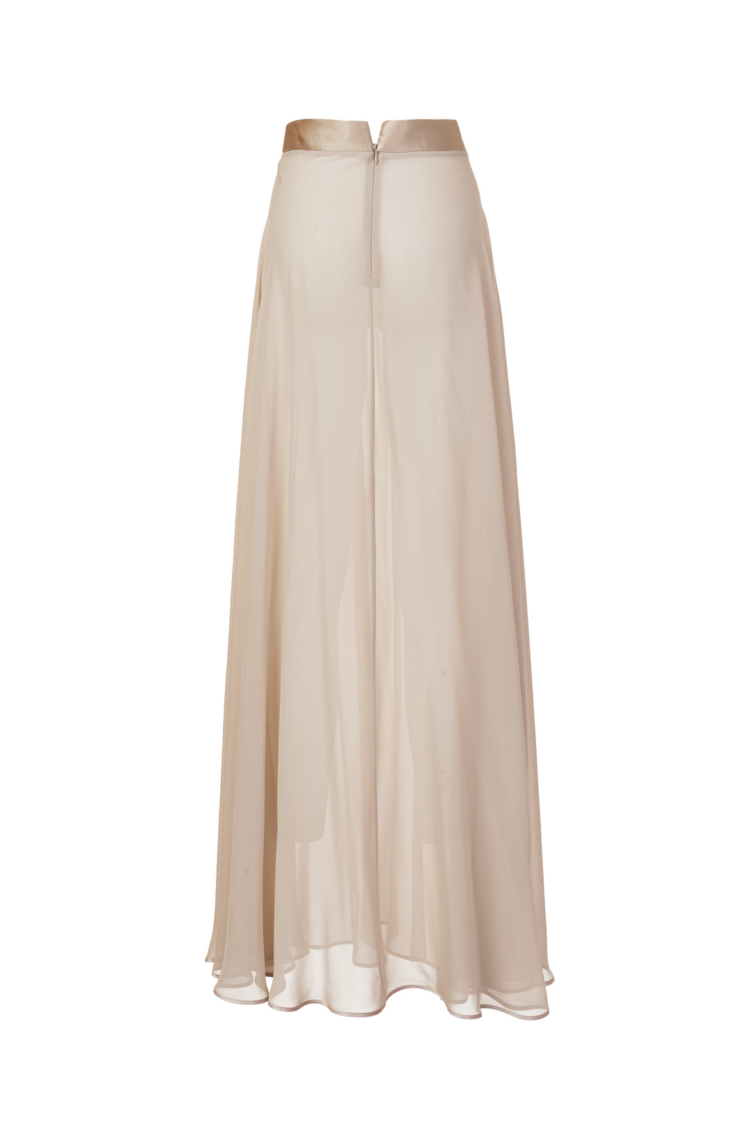 Silk Skirt with Belt