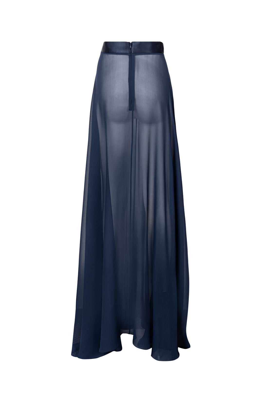 Silk Skirt with Belt