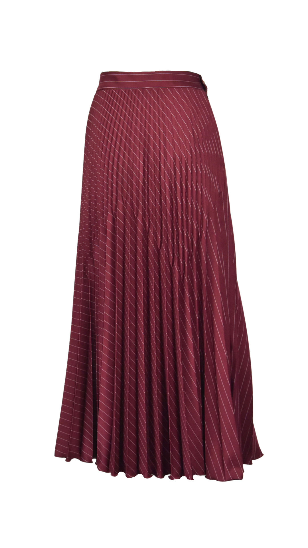 Jupe Tailleur Plissée avec Doublure