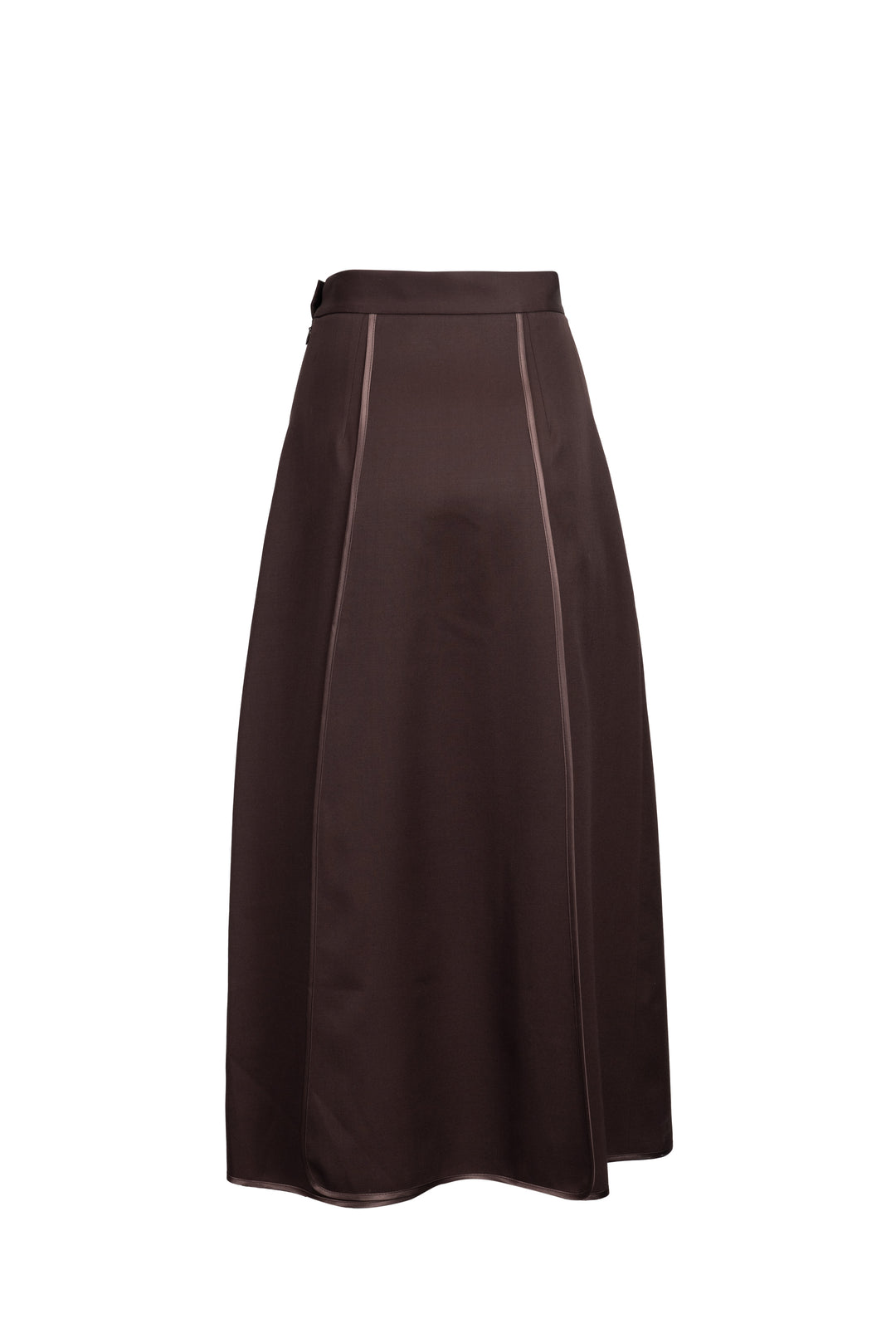 Virgin Wool Maxi Skirt