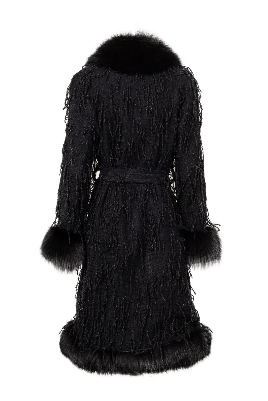 Cappotto in fil coupé