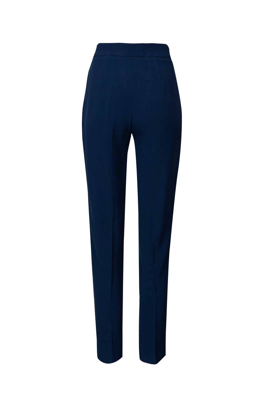Pantalone semi-stretto in crepe sable