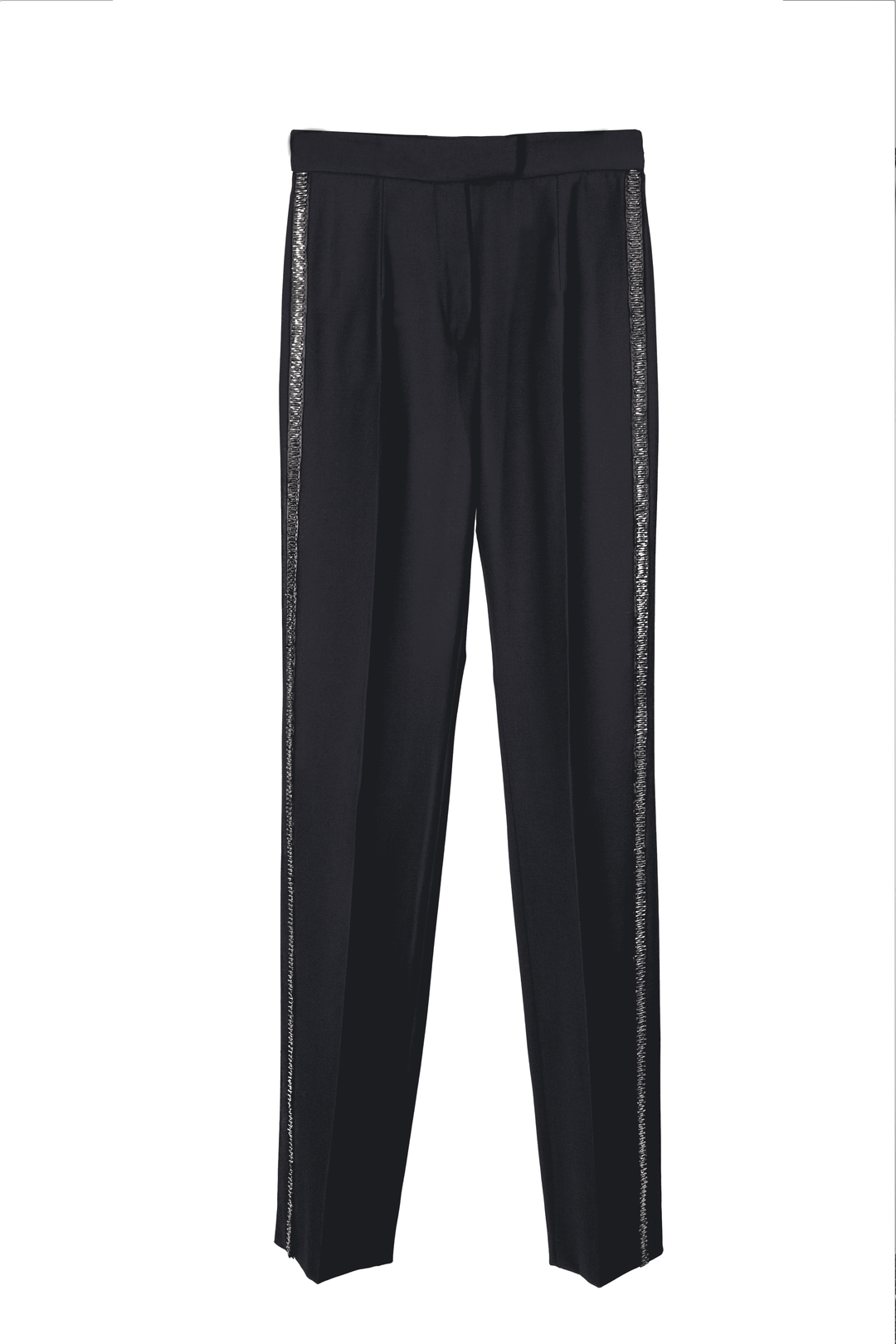 Embellished Side-Stripe Tailored Trousers