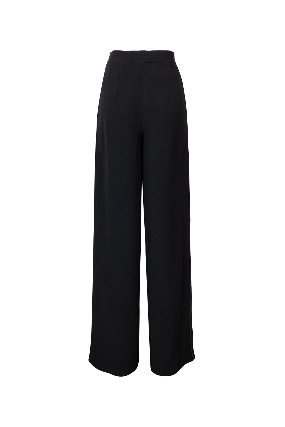 Pantalone tuxedo in crepe sable