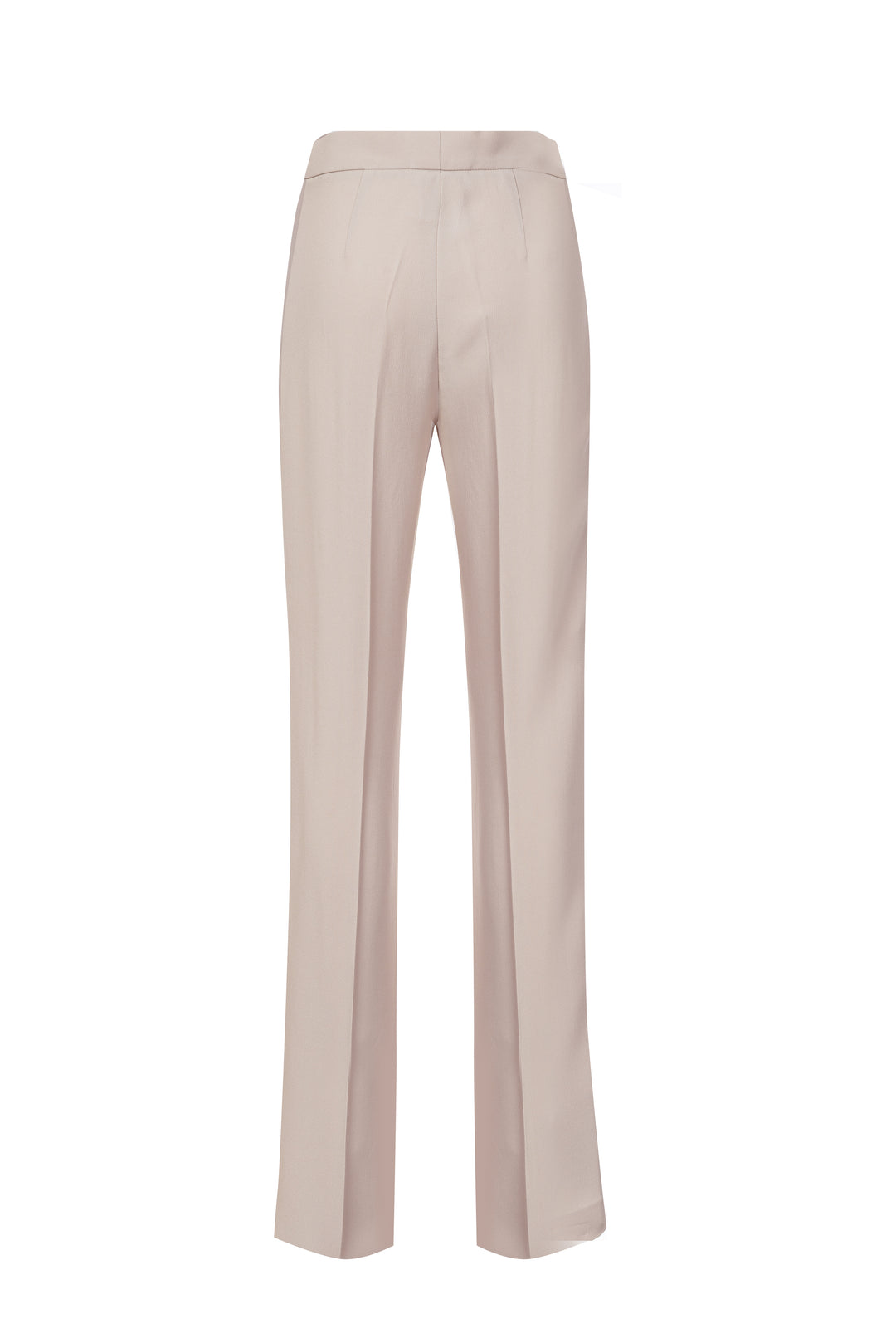 Beige Getailleerde Broek