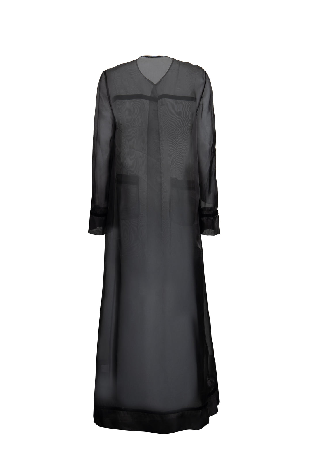 Sheer Silk Duster Coat
