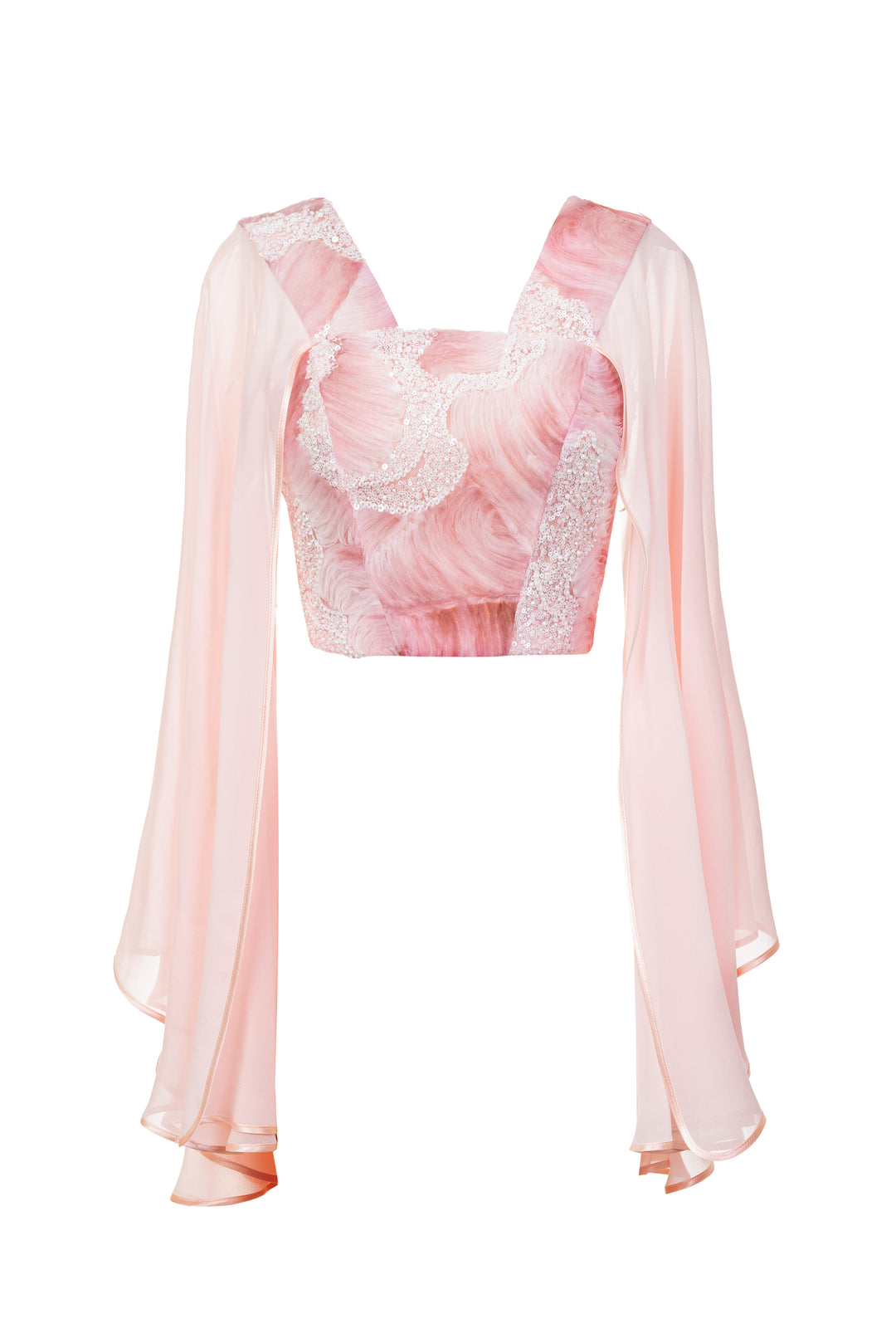 Pink Long Sleeved Top