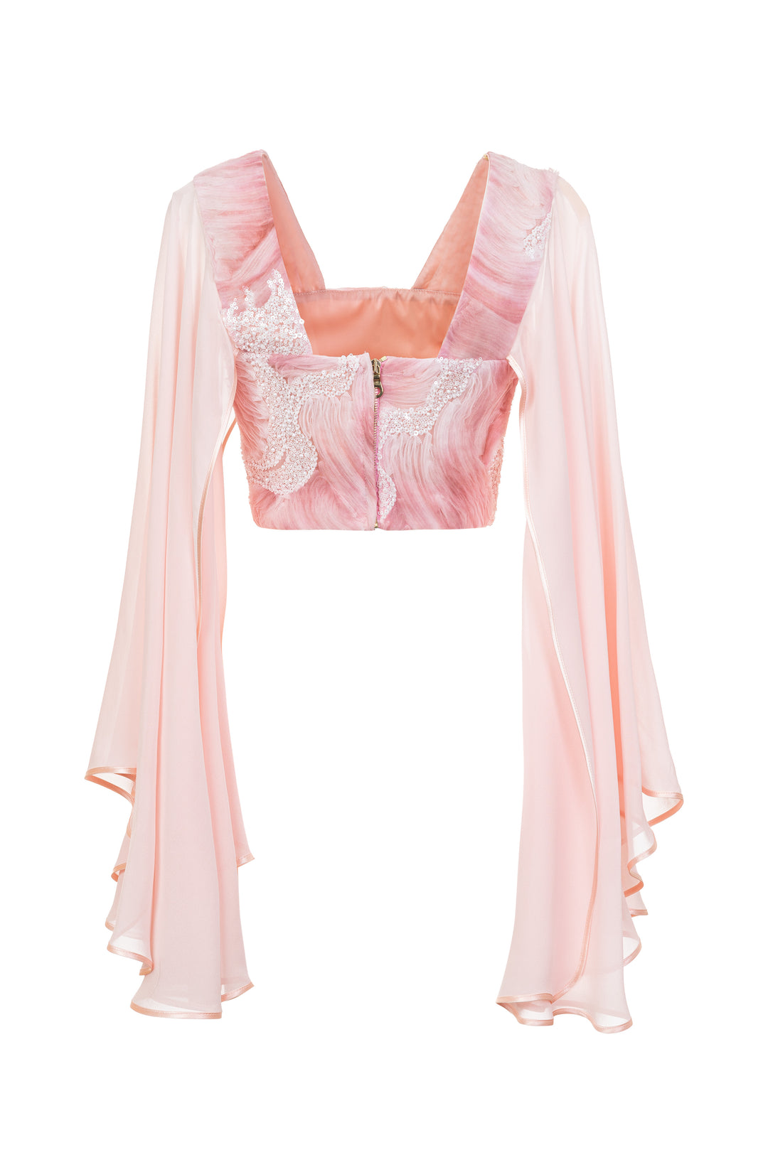 Pink Long Sleeved Top