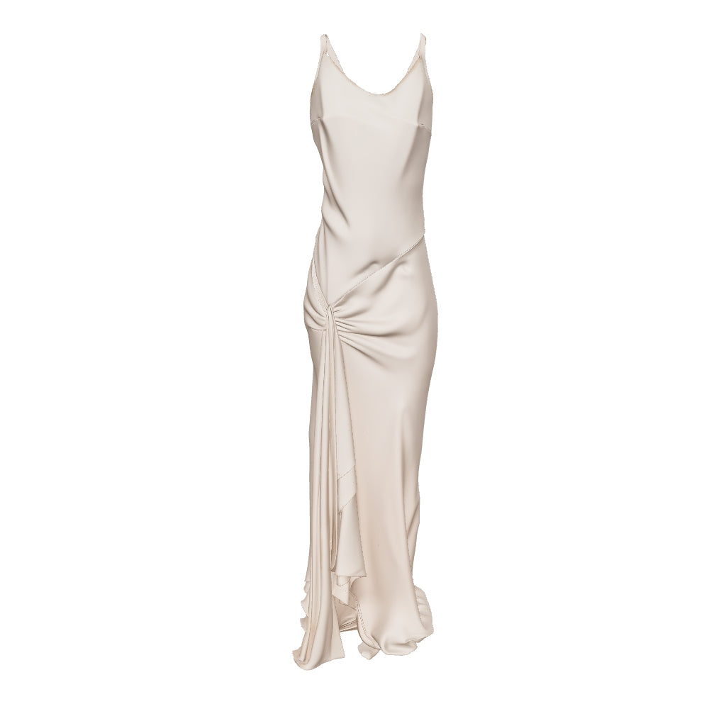 Long Dress With Thin Straps