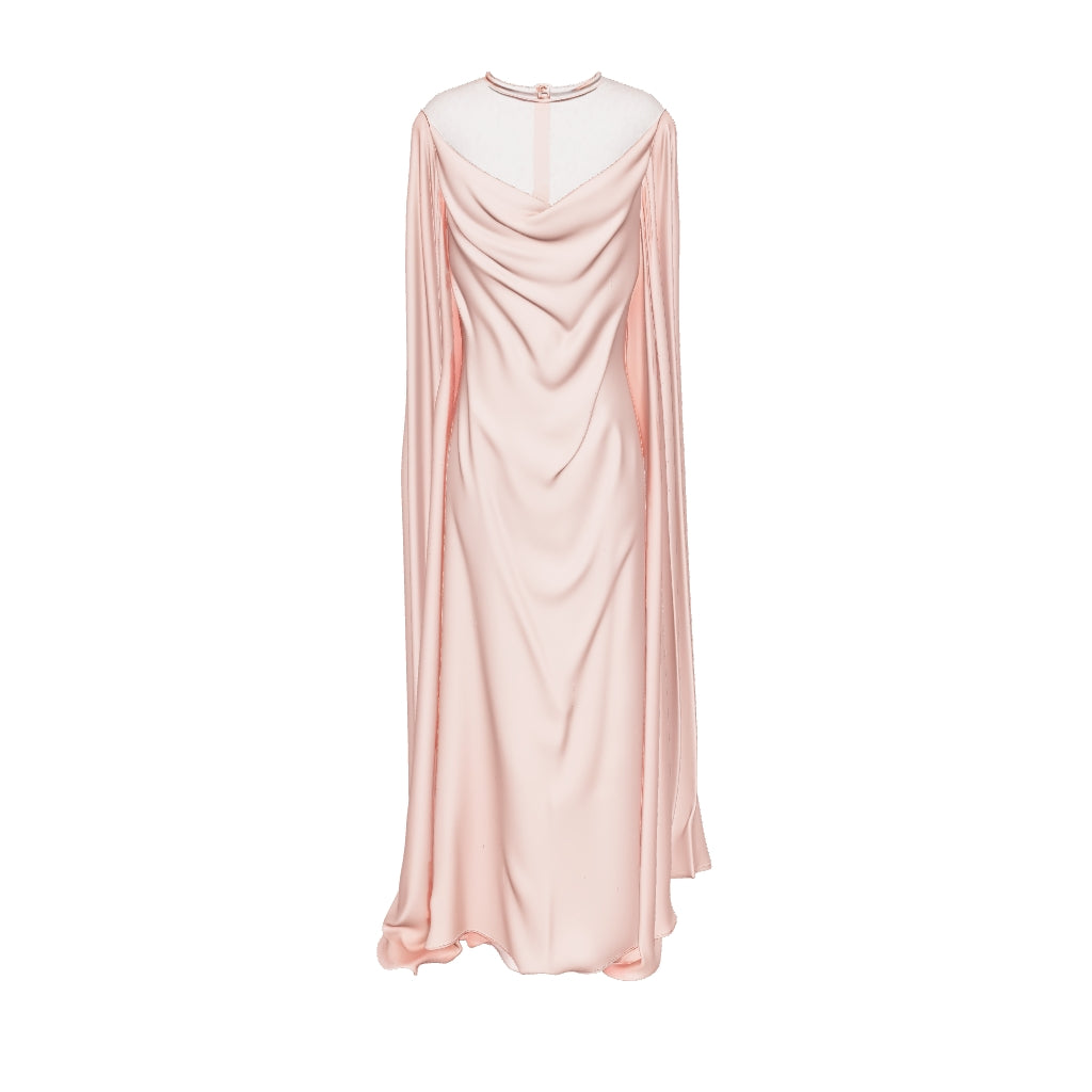 Long Silk Dress