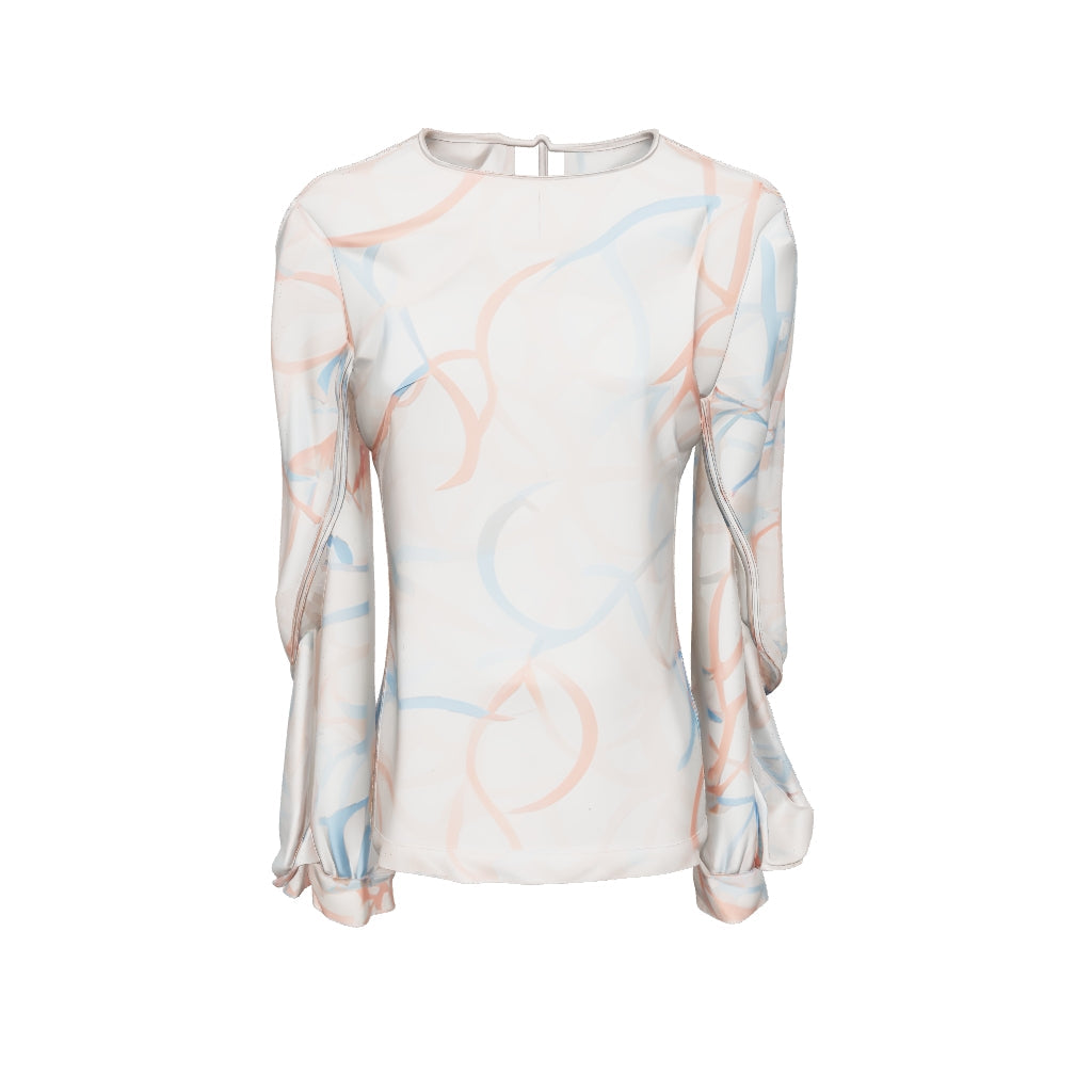 Silk Crepe de Chine Blouse