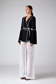 Pantalone in pizzo dritto