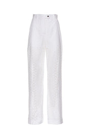 Pantalone in pizzo dritto